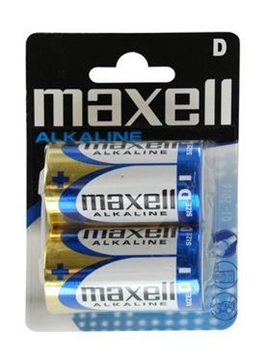 Picture of ΜΠΑΤΑΡΙΕΣ MAXELL D LR20 2ΤΕΜ  ALKALINE (λήξη 01/2021)