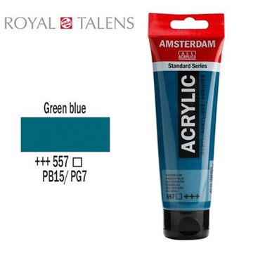 Picture of ΑΚΡΥΛΙΚΟ ΧΡΩΜΑ AMSTERDAM 120ml GREEN BLUE σωληνάριο N557