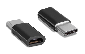 ΑΝΤΑΠΤΟΡΑΣ POWERTECH Adapter USB Type-C σε Micro USB CAB-UC019, μαύρο
