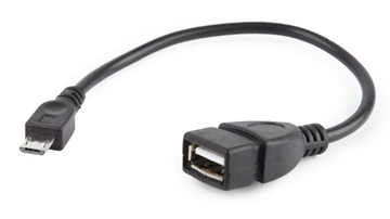 ΑΝΤΑΠΤΟΡΑΣ OTG  CABLEXPERT USB OTG AF to Micro BM cable, 0.15 m