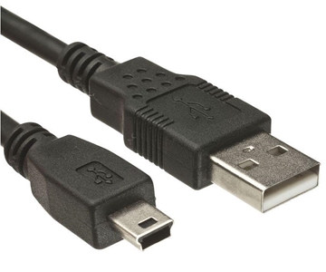 Εικόνα της ΚΑΛΩΔΙΟ USB 2.0 MALE TO MINI 5PIN  5M POWERTEC CAB-U043