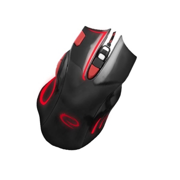 Εικόνα της ΠΟΝΤΙΚΙ ESPERANZA GAMING HAWK RED EGM401KG USB 2.400DPI