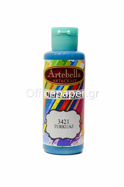 ΑΚΡΥΛΙΚΟ ΧΡΩΜΑ ARTEBELLA MULTI SURFACE 130CC TYRKOYAZ No3421