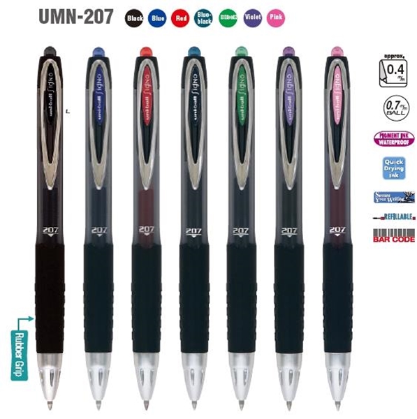 ΣΤΥΛΟ UNI SIGNO 0,7 mm ΜΑΥΡΟ  JAPAN  UMN-207