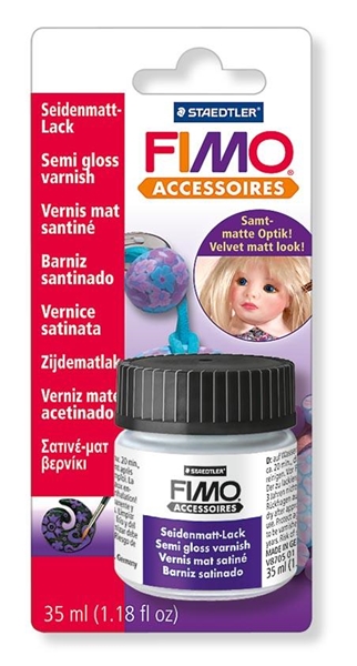 ΒΕΡΝΙΚΙ ΠΗΛΟΥ FIMO ΣΑΤΙΝΕ-ΜΑΤ 35ml 870501BK