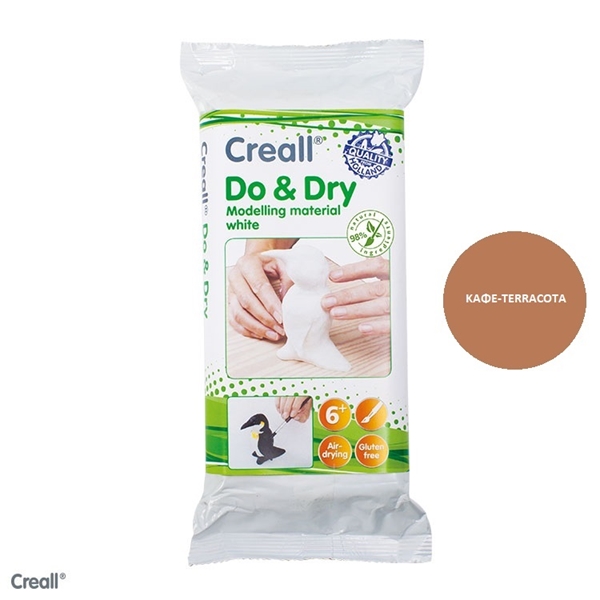 ΠΗΛΟΣ CREALL 500gr ΚΑΦΕ DO&DRY 6+