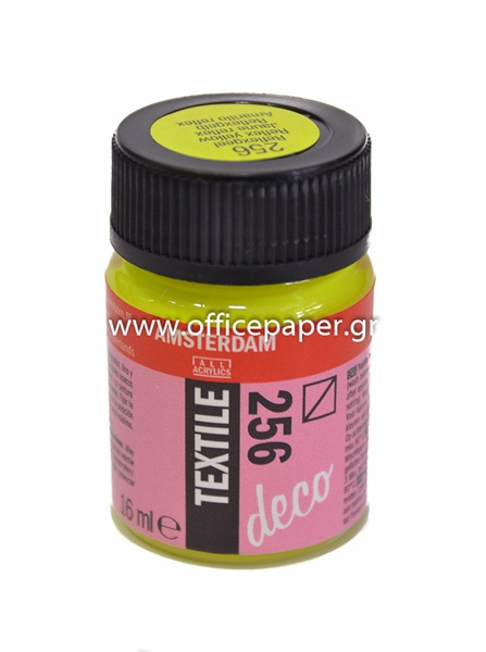 ΧΡΩΜΑ DECORFIN ΓΙΑ ΥΦΑΣΜΑ 16ml YELLOW REFLEX Νo256