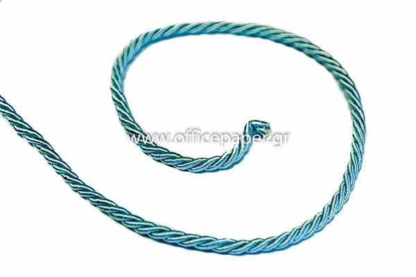 ΚΟΡΔΕΛΑ ΤΡΙΚΛΩΝΗ ΣΑΤΙΝΕ 3mm X 50m  ΓΑΛΑΖΙΟ No38485