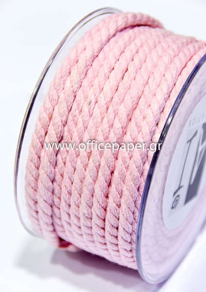ΚΟΡΔΟΝΙ ΧΟΝΤΡΟ 7mm X 15m ΡΟΖ  No53250