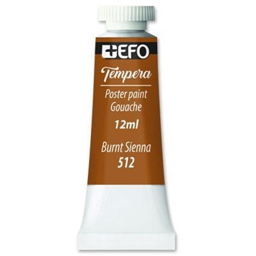 Εικόνα της ΤΕΜΠΕΡΑ +EFO 12ml BURNT SIENNA-ΚΑΦΕ Νo512 σωληνάριο