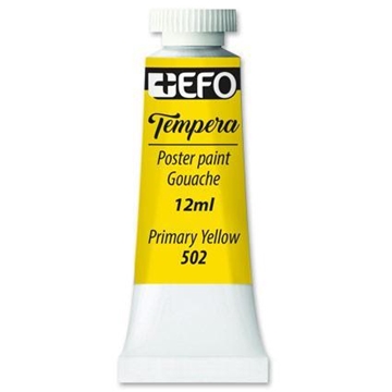 Εικόνα της ΤΕΜΠΕΡΑ +EFO 12ml PRIMARY YELLOW-ΚΙΤΡΙΝΟ Νo502 σωληνάριο