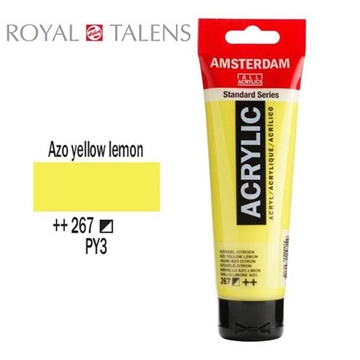 Εικόνα της ΑΚΡΥΛΙΚΟ ΧΡΩΜΑ AMSTERDAM 120ml AZO YELLOW LEMON  σωληνάριο N267