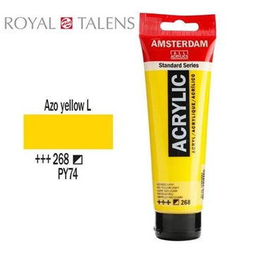 Εικόνα της ΑΚΡΥΛΙΚΟ ΧΡΩΜΑ AMSTERDAM 120ml AZO YELLOW L  σωληνάριο N268