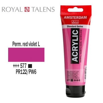 Εικόνα της ΑΚΡΥΛΙΚΟ ΧΡΩΜΑ AMSTERDAM 120ml VIOLET LIGHT σωληνάριο N577