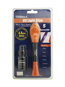ΚΟΛΛΑ VISBELLA UV Light Glue γενικής χρήσης, 4 + 8g