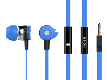 AΚΟΥΣΤΙΚΑ XIDIER D1 + ΜΙΚΡΟΦΩΝΟ HANDSFREE BLUE