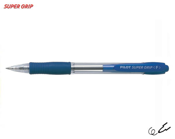 ΣΤΥΛΟ  PILOT  SUPERGRIP  0,7 mm  ( FINE ) ΜΠΛΕ