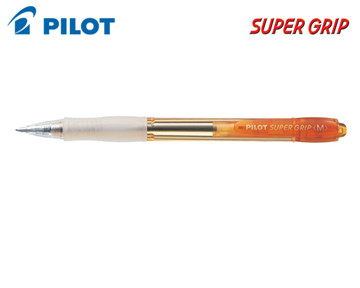 ΣΤΥΛΟ  PILOT  SUPERGRIP NEON 1,00 mm  (medium) ΠΟΡΤΟΚΑΛΙ