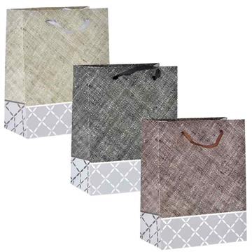 ΤΣΑΝΤΑ ΧΑΡΤΙΝΗ ΜΑΥΡΗ ΜΕ ΦΙΟΓΚΟ 14X7Χ15εκ. 66515