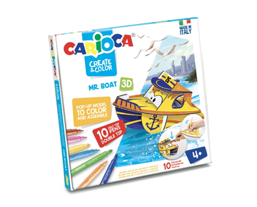 ΣΕΤ CARIOCA 3D ΧΡΩΜΑΤΙΖΩ-ΔΗΜΙΟΥΡΓΩ ΒΑΡΚΑ 42905