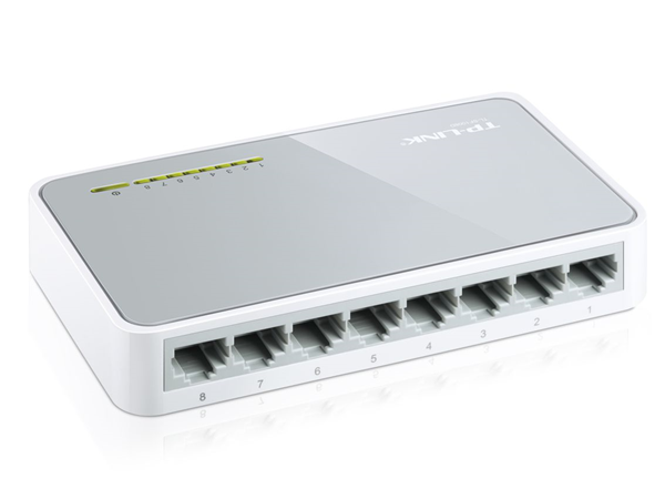 SWITCH ETHERNET TP-LINK TL-SF1008D 8 PORT  10/100Mbps GIGABYTE