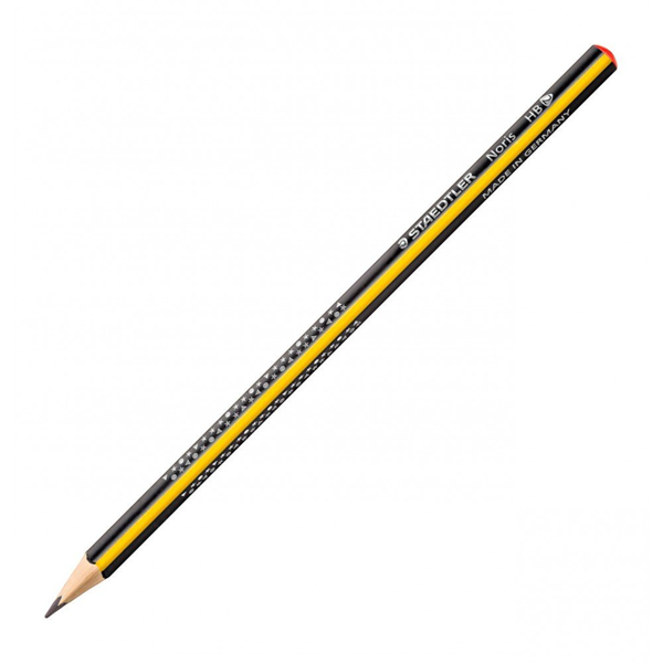ΜΟΛΥΒΙ STAEDTLER WOPEX ΤΡΙΓΩΝΙΚΟ ΜΑΥΡΟ-ΚΙΤΡΙΝΟ HB  183- ΗΒ