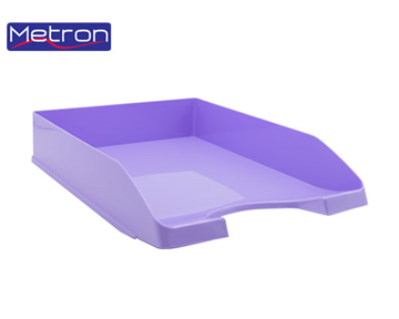 ΔΙΣΚΟΣ ΕΓΓΡΑΦΩΝ METRON PASTEL ΛΙΛΑ 25Χ34Χ6,5cm A4