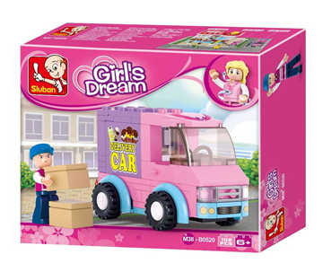 ΤΟΥΒΛΑΚΙΑ SLUBAN GIRLS DREAM ΛΕΟΦΩΡΕΙΟ 4,5Χ19Χ24εκ. B0523