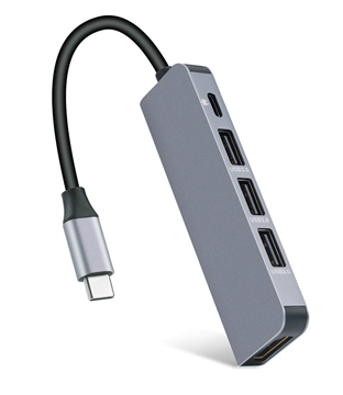 HUB USB Type-C HUB CAB-UC045, 3x USB 3.0, USB-C PD, HDMI 4K