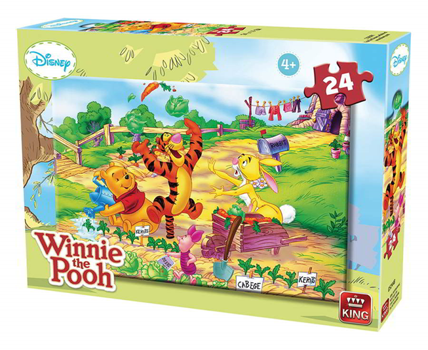 ΠΑΖΛ 24ΤΕΜ KIDDY ΣΕ ΚΟΥΤΙ 19X25X4EK. 05244b WINNIE THE POOH