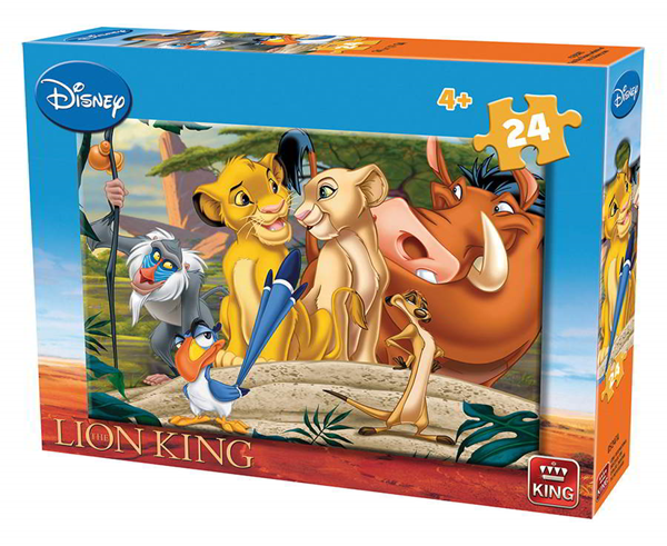 ΠΑΖΛ 24ΤΕΜ KIDDY ΣΕ ΚΟΥΤΙ 19X25X4EK. 052247A LION KING