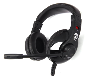 ΑΚΟΥΣΤΙΚΑ ZALMAN gaming headset ZM-HPS200, 3.5mm, 40mm, μαύρο