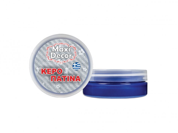 ΠΑΤΙΝΑ ΚΕΡΙΟΥ MAXI DECOR  No134 ΜΠΛΕ -BLUE 50ml