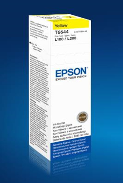 ΜΕΛΑΝΗ EPSON T6644 YELLOW 70ml  L100-200-300-350..