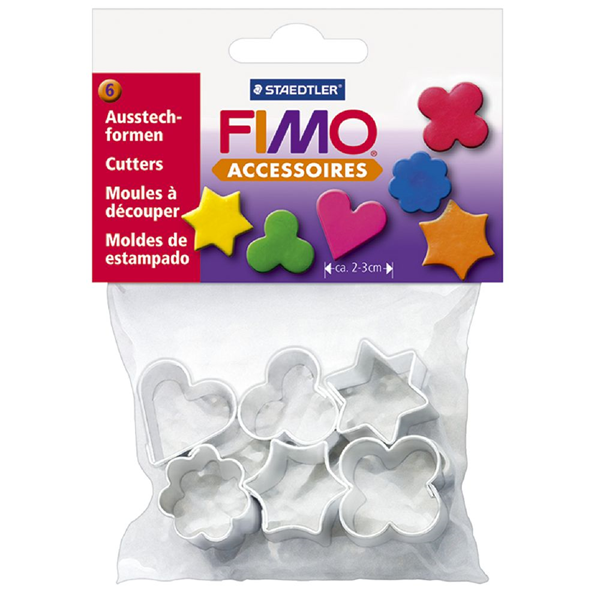 ΚΑΛΟΥΠΙΑ STAEDTLER FIMO ΚΟΥΠ-ΠΑΤ ΜΕΤΑΛΛΙΚΑ 2-2.5ΕΚ Νο8742 03