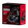 ΑΚΟΥΣΤΙΚΑ VARR GAMING COLORFUL BREATHING HEADSET USB 2X 3.5 VH8020 BLACK