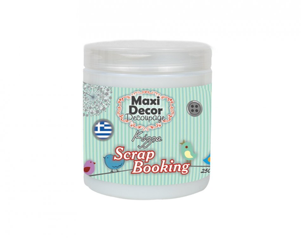 ΚΟΛΛΑ SCRAPBOOKING MAXI DECOR ΦΙΑΛΗ 250ML 280938