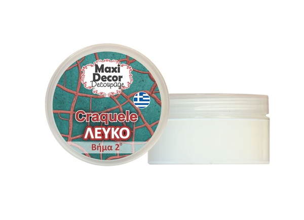 ΚΡΑΚΕΛΕ MAXI DECOR ΒΗΜΑ 2 ΛΕΥΚΟ 100ml 254410