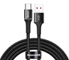 ΚΑΛΩΔΙΟ USB TYPE-C BASEUS USB σε Type-C CATGH-H01, LED, 5A 40W, 2m, μαύρο