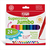 ΜΑΡΚΑΔΟΡΟΙ JUMBO +EFO SUPERCOLOR ΠΛΕΝΟΜΕΝΟΙ 24 ΧΡΩΜΑΤΑ ΝΕΟ !