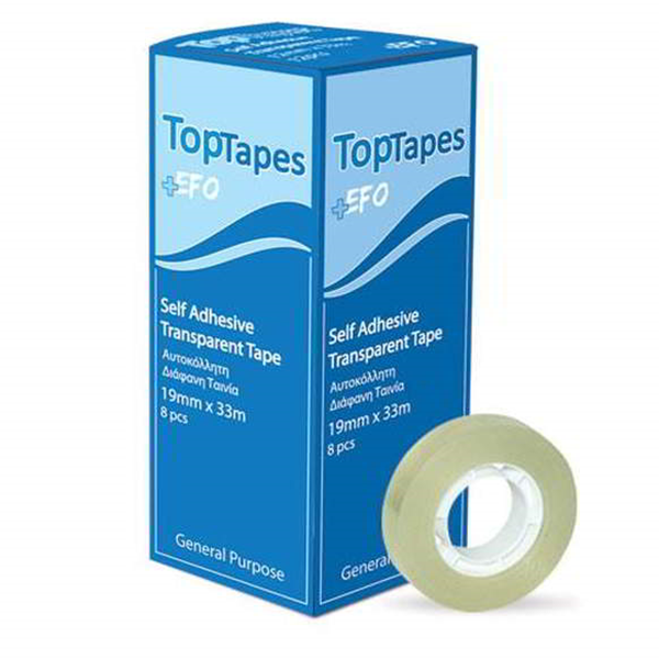 ΣΕΛΟΤΕΙΠ TOP TAPES +EFO 19mm X 33m ΔΙΑΦΑΝΕΣ No 321933