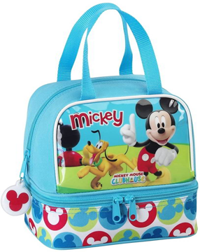 ΤΣΑΝΤΑΚΙ ΦΑΓΗΤΟΥ SAFTA MICKEY MOUSE   10Χ15Χ20εκ. Νο 811639040 2021