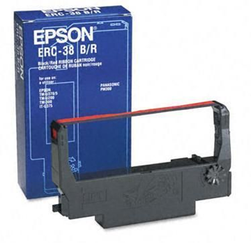 ΜΕΛΑΝΟΤΑΙΝΙΑ EPSON ERC-38 BLACK (C43S015374) (EPSERC-38B)