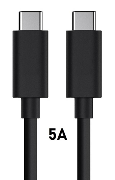 ΚΑΛΩΔΙΟ POWERTECH USB 2.0 Type-C σε Type C, 1m, Black