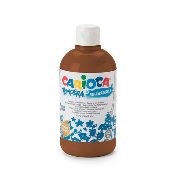 ΤΕΜΠΕΡΑ CARIOCA 500ml ΚΑΦΕ-BROWN MARONE