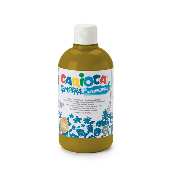 ΤΕΜΠΕΡΑ CARIOCA 500ml ΚΑΦΕΑΜΜΟΥ -BROWN SIENNA