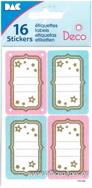 ΕΤΙΚΕΤΕΣ ΣΧΟΛΙΚΕΣ DAC 12-16 ΕΤΙΚΕΤΕΣ ΔΙΑΦΟΡΑΣ ΣΧΕΔΙΑ