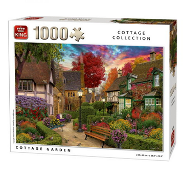 ΠΑΖΛ 1000TEM ΣΕ ΚΟΥΤΙ 23X28X6EK. COTTAGE COL 55955 GOTTAGE GARDEN