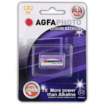 ΜΠΑΤΑΡΙΕΣ AGFA CR2  3V LITHIUM EXTREME (ΛΗΞΗ 08-2026)