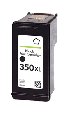 ΜΕΛΑΝΗ HP 350XL BLACK ΣΥΜΒΑΤΟ (CB336EE) INK CARTRIDGE RADUGA